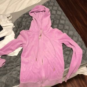 Purple juicy couture sweat suit jacket